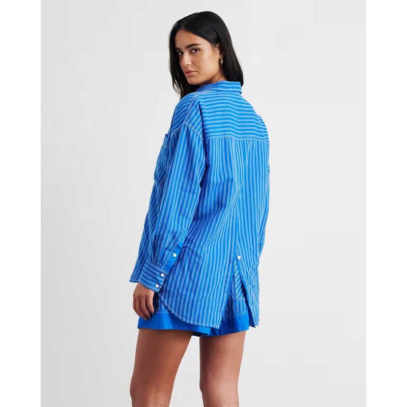 JAG Winona Stripe Ls Shirt image number 1